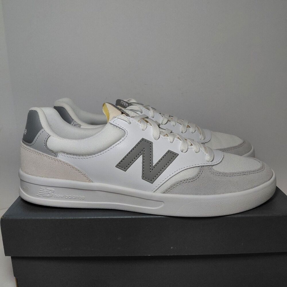 New Balance 300 Court Sneaker White Gray CT300GW3 Men's Size 10